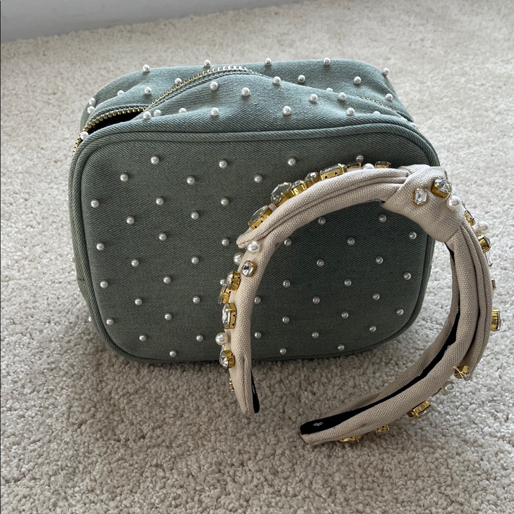 Lele Sadoughi Headband and Bag Bundle